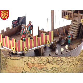Medieval Cog Sailing Ship
