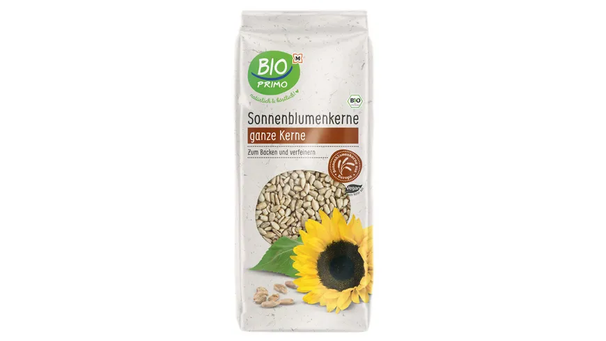 BIO PRIMO Bio Sonnenblumenkerne ganze Kerne 500 g
