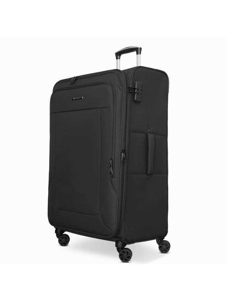 Franky Melbourne 3.0 4-Rollen Trolley 79 cm mit Dehnfalte in black2 günstig kaufen onesize