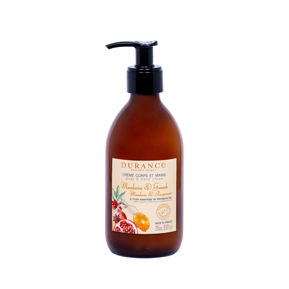 durance Mandarine Grenade Crème corps et mains 295ml