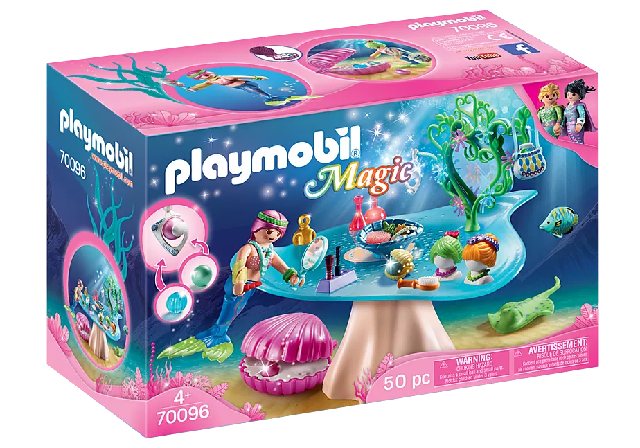 Beautysalon mit Perlenschatulle