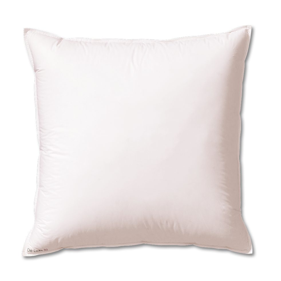 Daunenkissen Daunenkopfkissen, Feder „Kissen de Luxe 30“ Medium, Sanders Kauffmann, Füllung: 70% Federn 30% Daunen, Medium