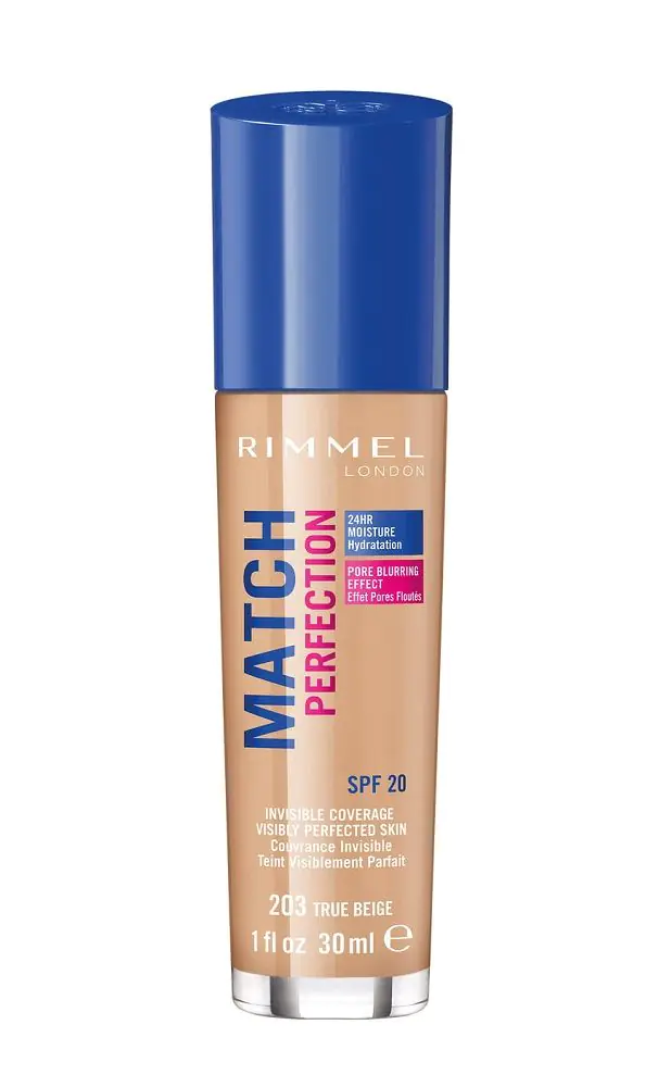 Rimmel Match Perfection tekući puder, 203