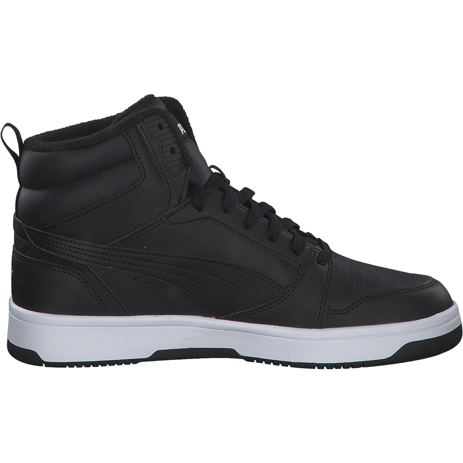 Puma Rebound v6 Mid Jr. 394685, Winterstiefel, Kinder, Grau (Shadow gray)
