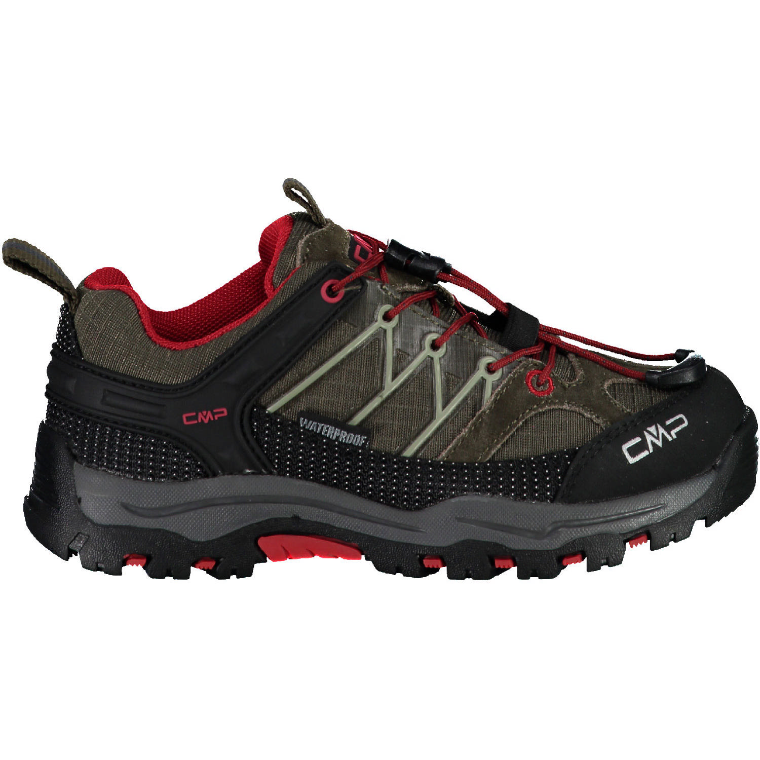 CMP Rigel Low 3Q54554 M, Trekkingschuhe, Kinder, wood-brick