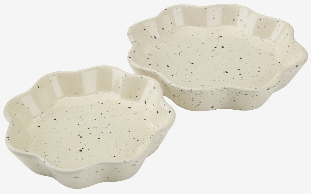 STENSTORP Decorative dish STENSTORP Ø11/ Ø14cm 2 pcs/pack stoneware