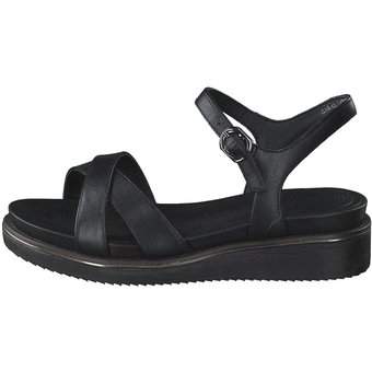 Tamaris Sandale in schwarz