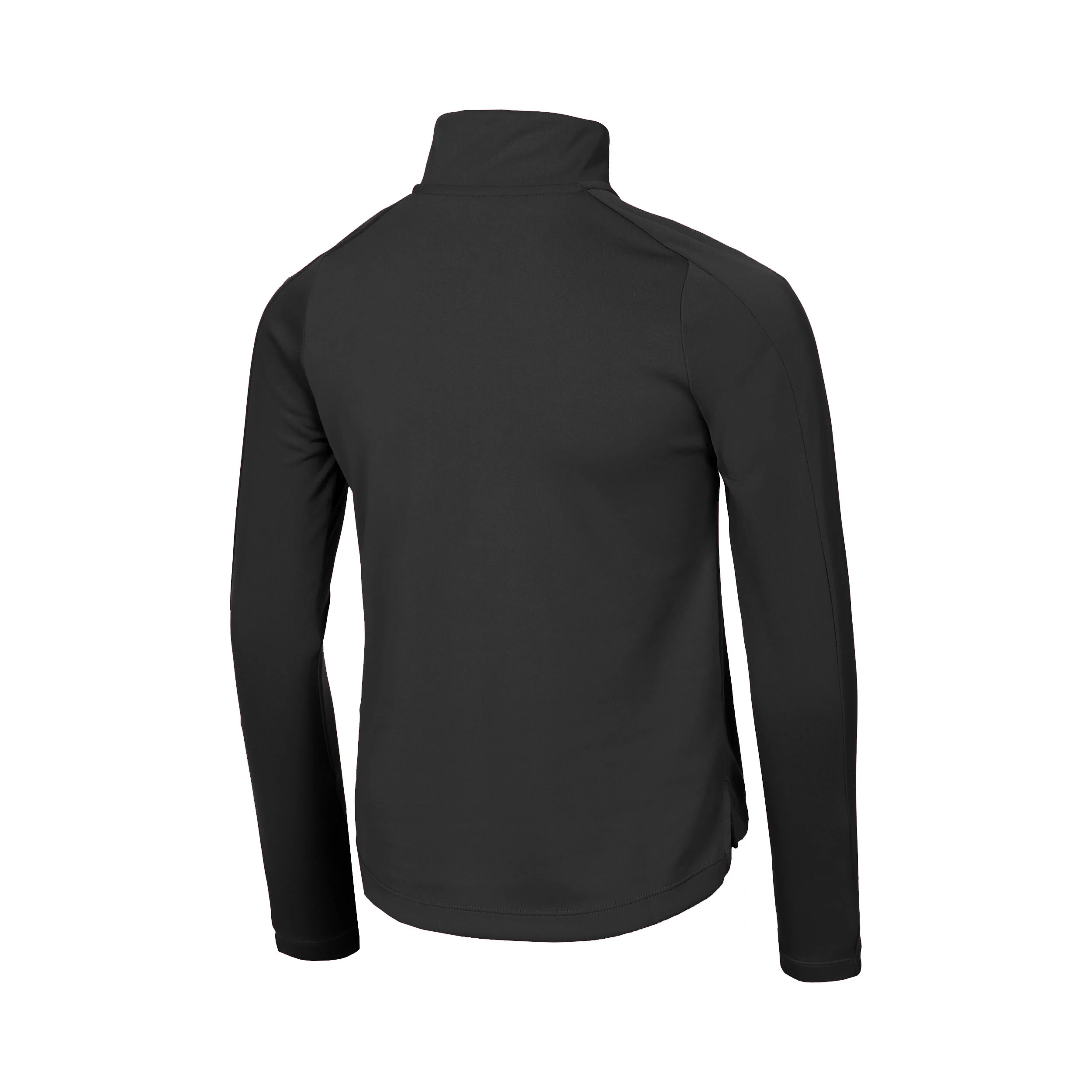 Dri-Fit Half-Zip Longsleeve Mädchen - Schwarz