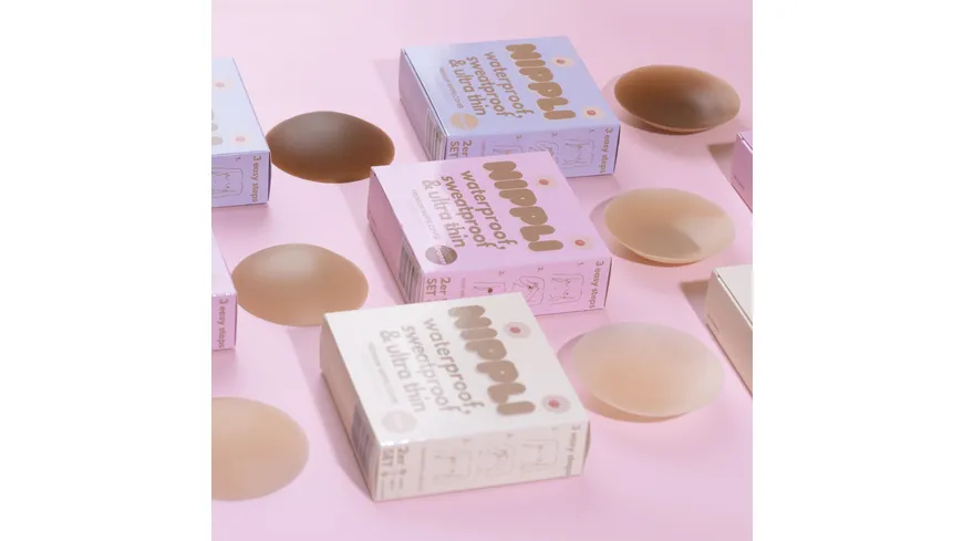 NIPPLI Nippelcover Nude mit Kleber