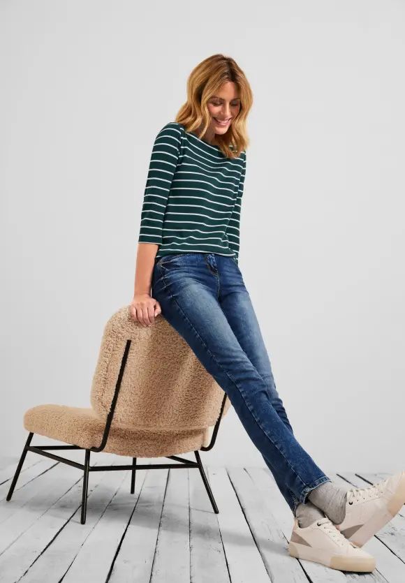 CECIL Shirt mit Streifenmuster