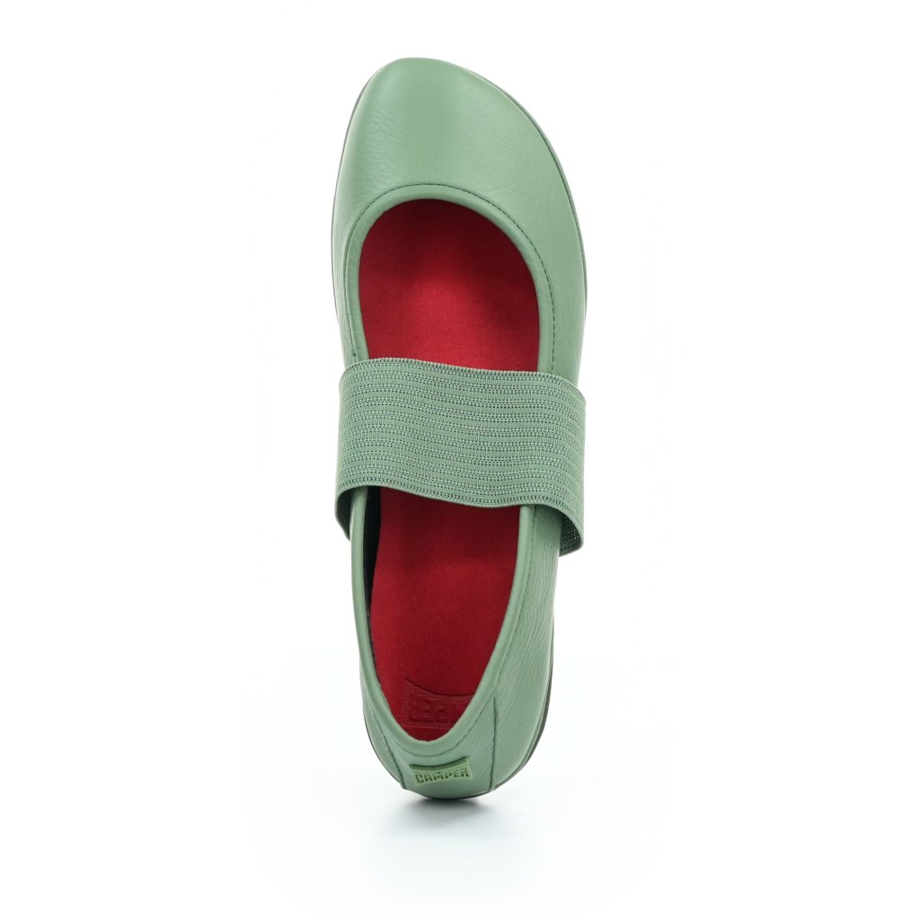 Camper Sella Negro Green (21595-241) Ballerinas