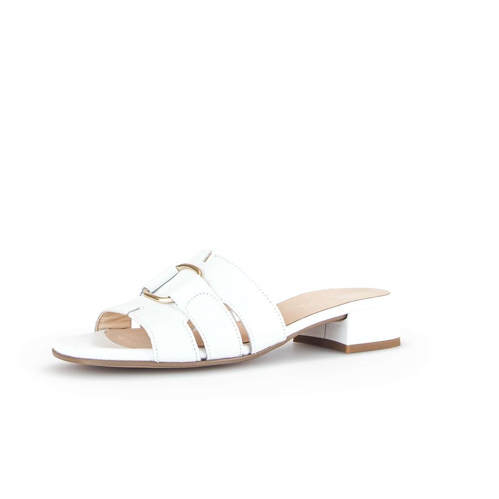 Gabor comfort Pantolette weiß