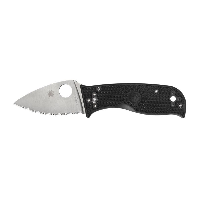 Spyderco LIL' Temperance 3 FRN Black Serrated C69SBK3