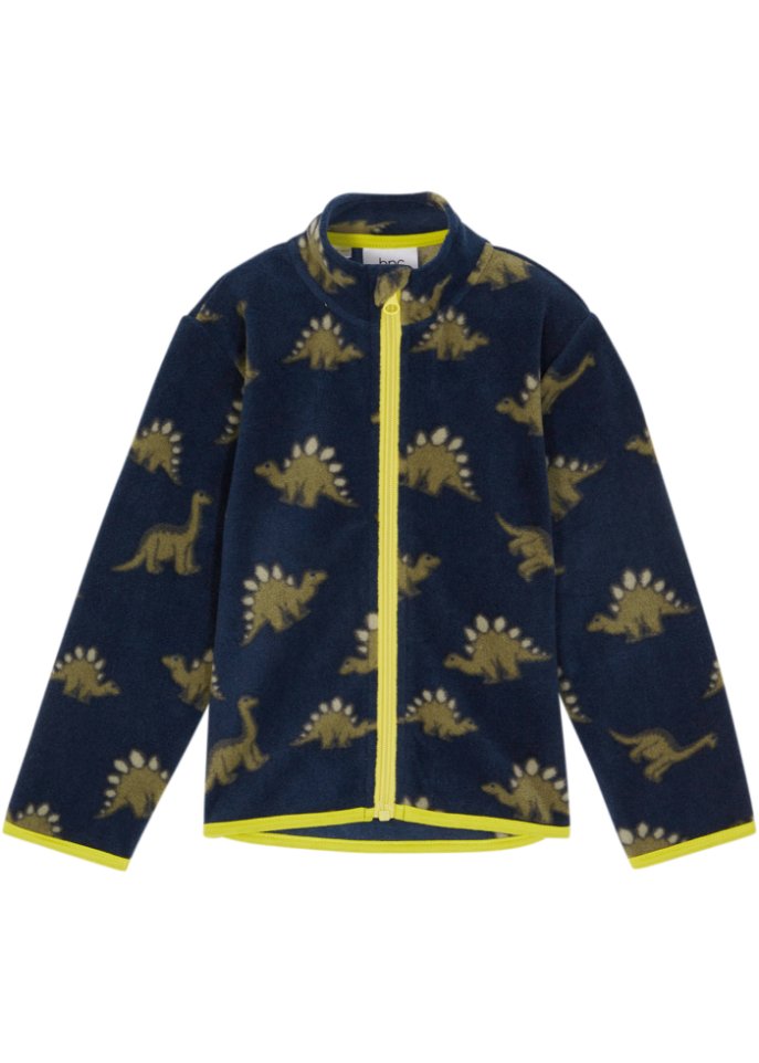Jungen Fleecejacke mit Dinodruck