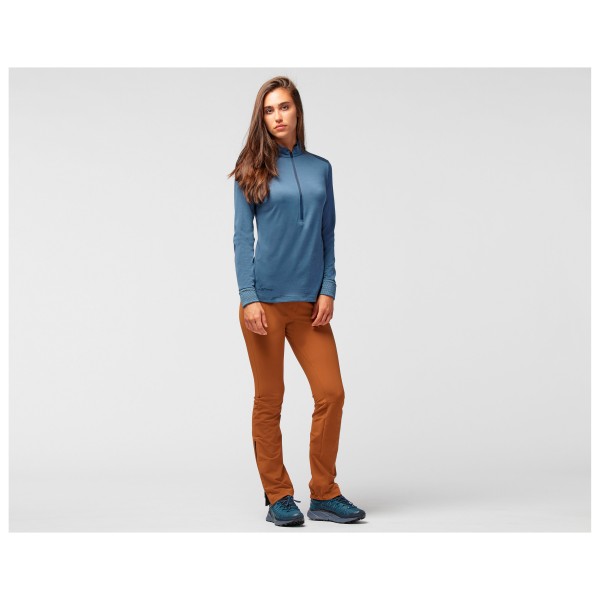 LaMunt - Women's Alexandra L/S Zip Tee - Merinolongsleeve