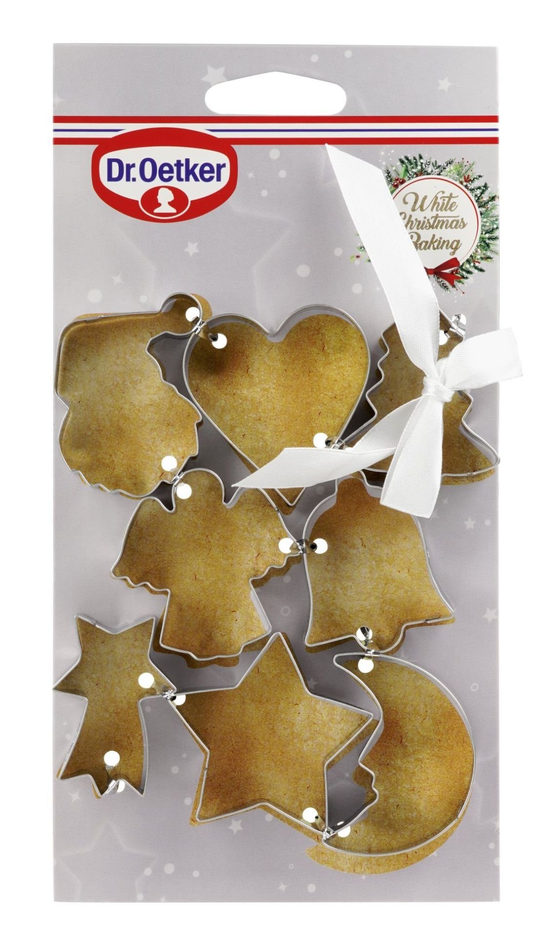 Dr. Oetker Ausstechform 8er Set Ausstecher Plätzchen- Weihnachts- Ausstecher Weihnachten Dr.
