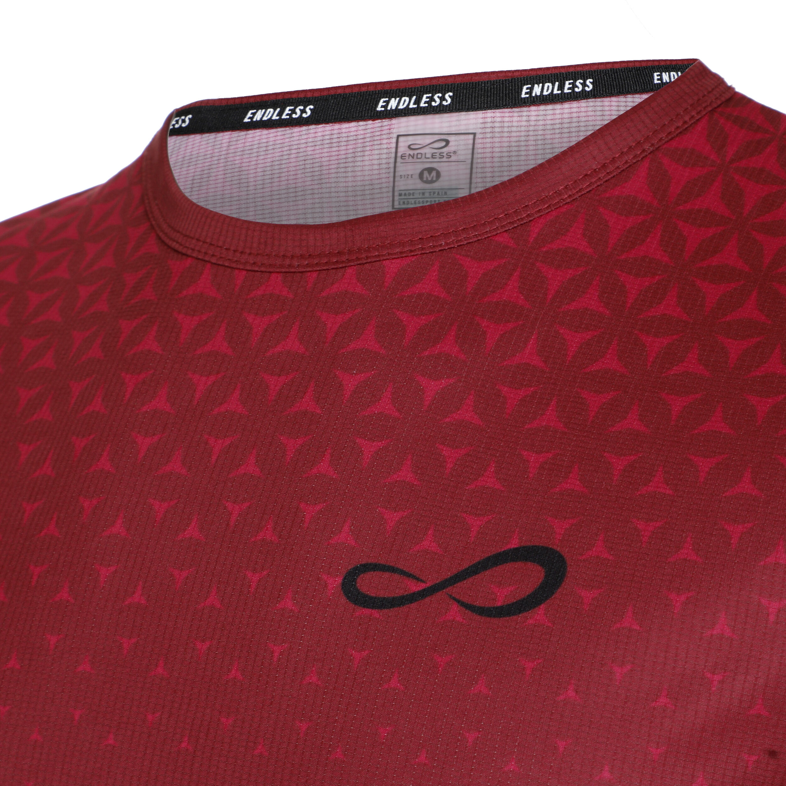 Ace Geo T-Shirt Herren - Rot