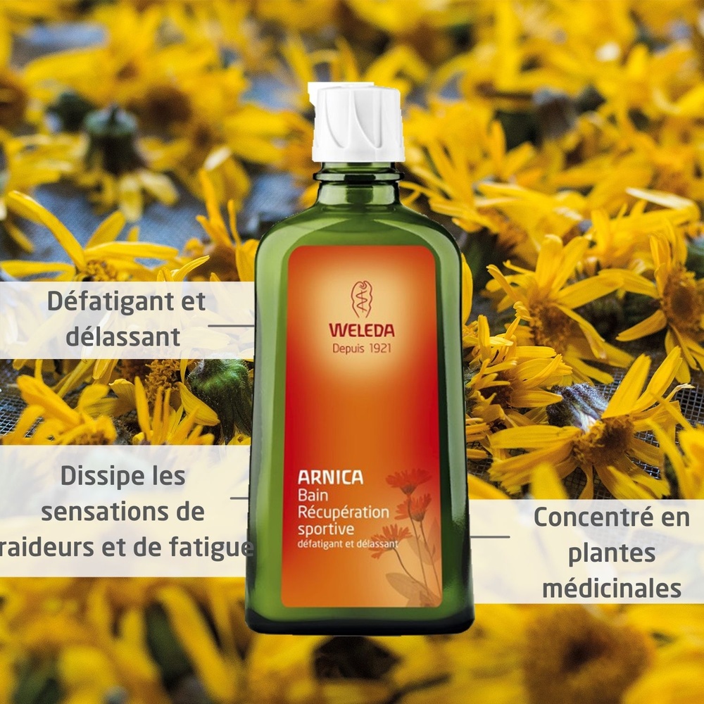 WELEDA Bain récupération sportive à l'Arnica -200 ml Bains