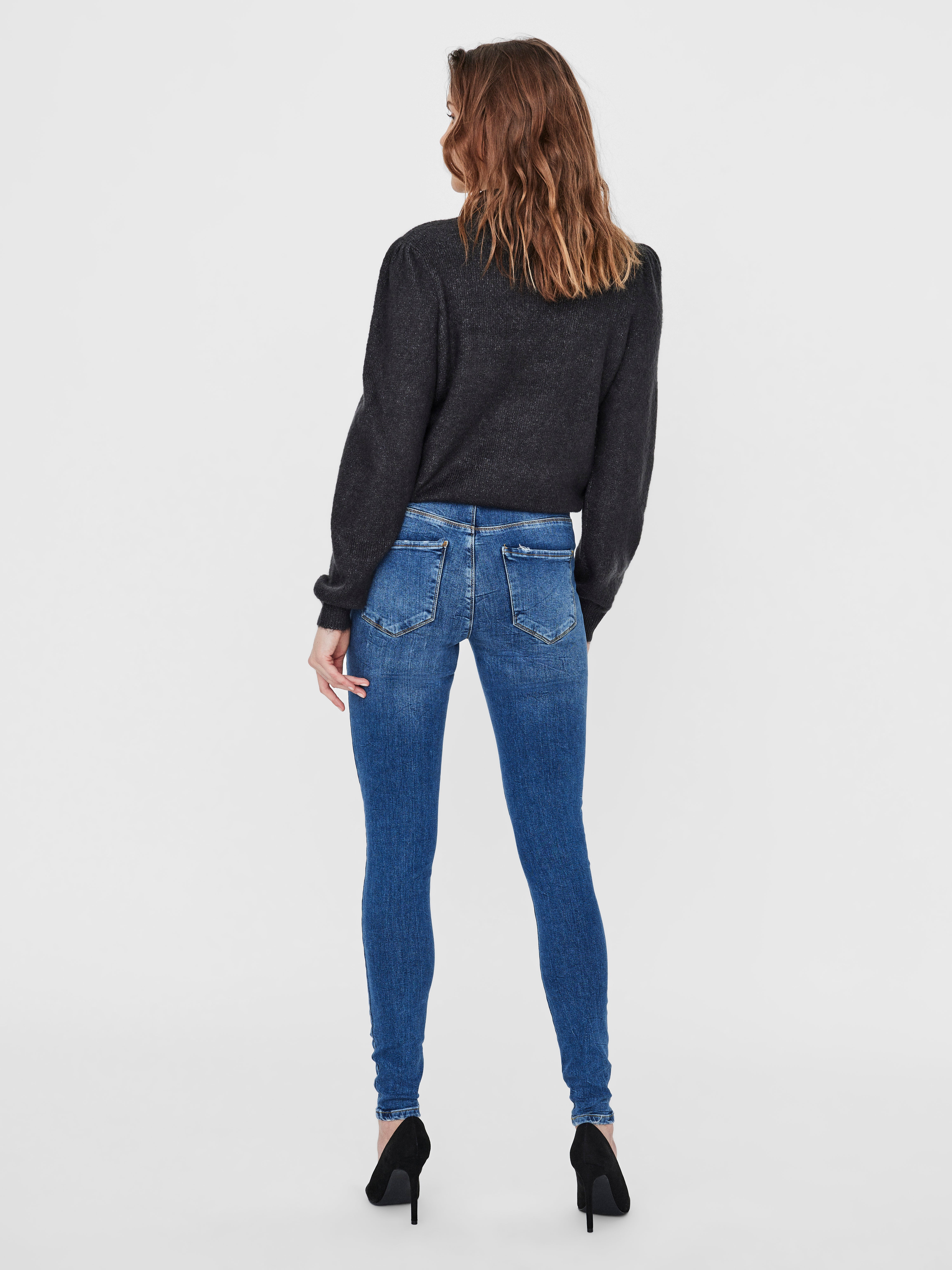 VMSEVEN Mid Rise Slim Fit Jeans