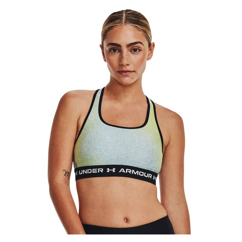 Under Armour Mid Crossback Printed BH Damen