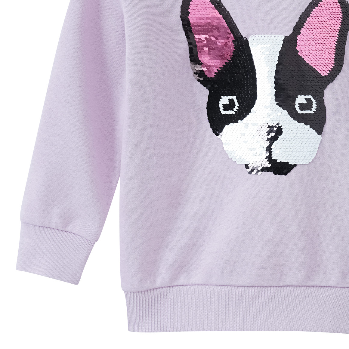 Mädchen Sweatshirt mit Wendepailletten