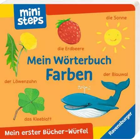 ministeps: Mein erster Bücher-Würfel: Meine ersten Wörter (Bücher-Set)