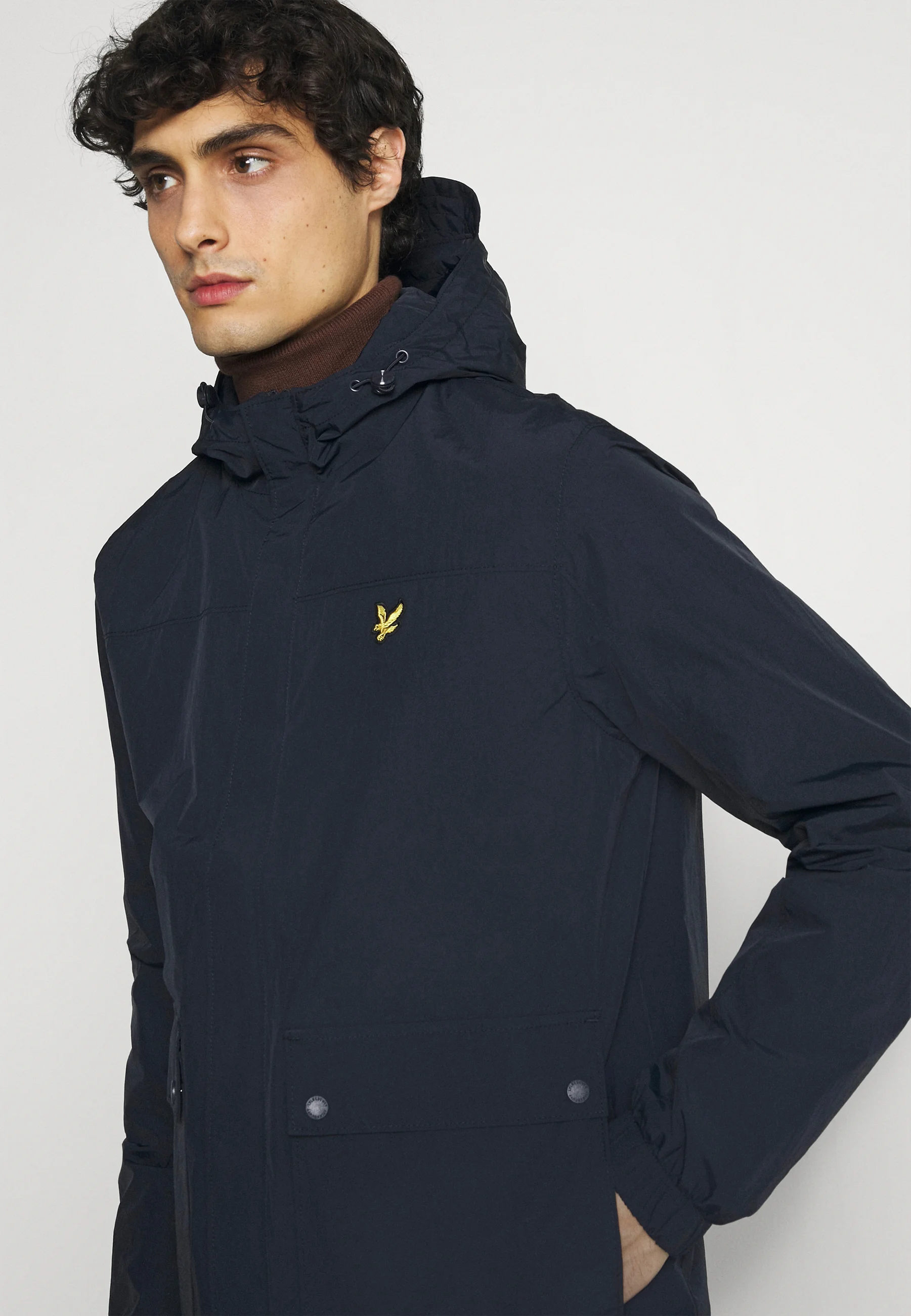 Lyle & Scott CHAQUETA CON BOLSILLO Y CAPUCHA - Chaqueta ligera