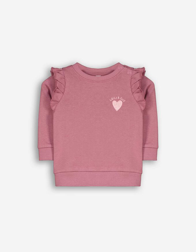Sweatshirt - Ärmel mit Volants