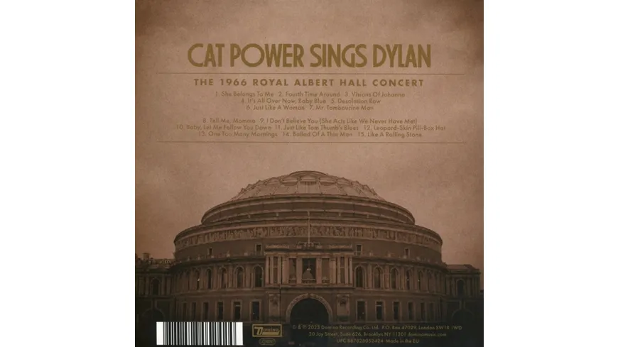 Sings Bob Dylan: The 1966 Royal Albert Hall... (2CD)