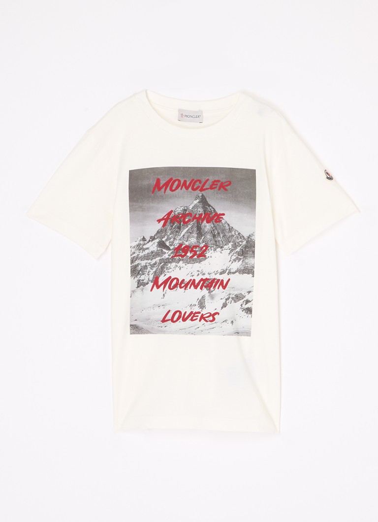 Tricou Moncler cu logo imprimat