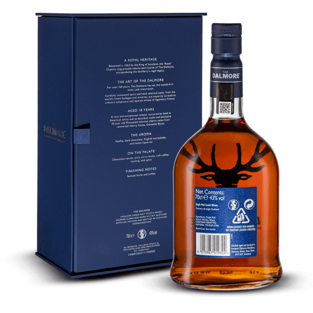 Dalmore 18 Ans Edition 2022 43% + Etui