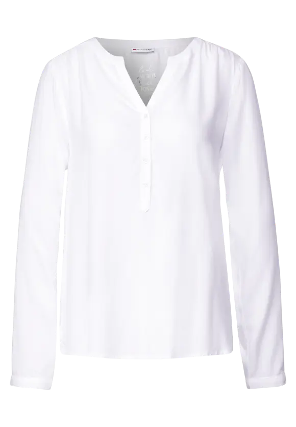 Street One Bluse in Unifarbe