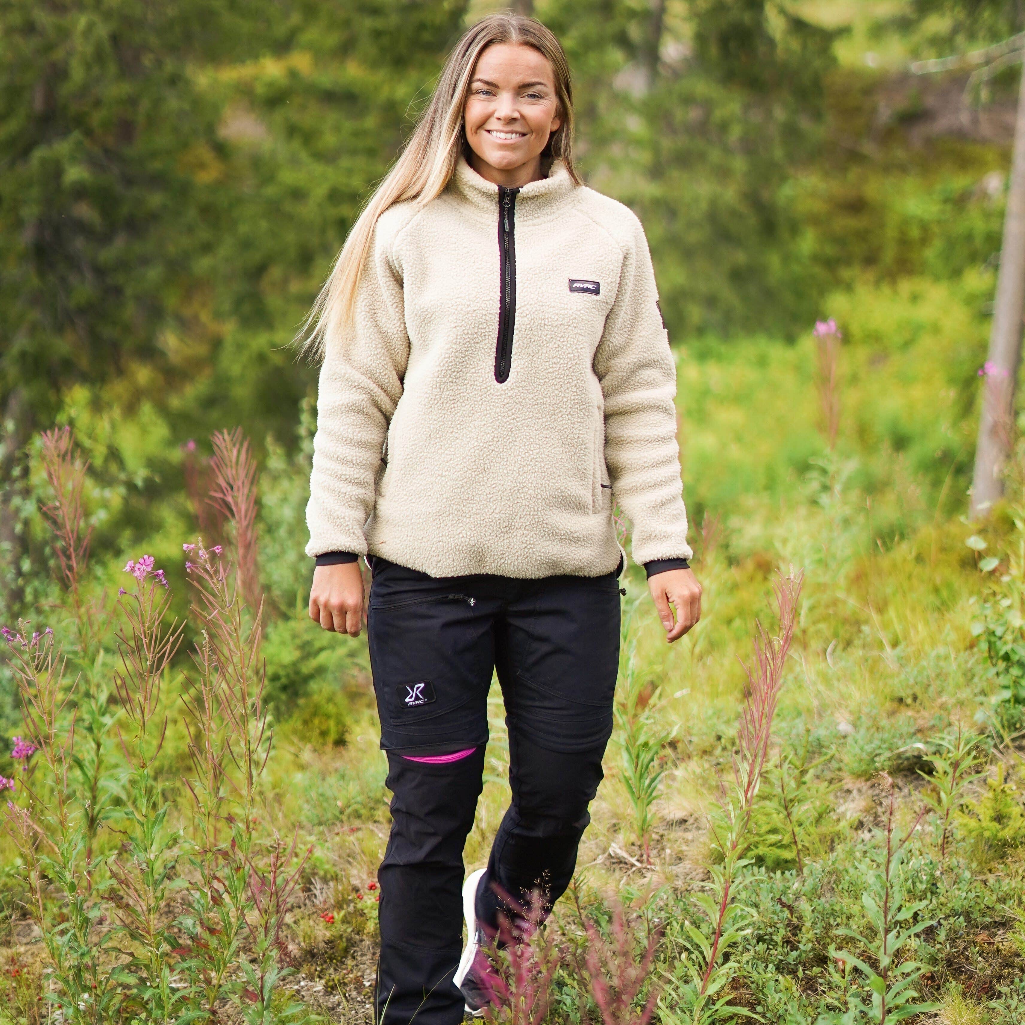 Sherpa Fleece Femme Caviar