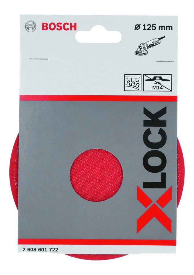 Bosch Blue Accessories 2608601722 X-LOCK Backing pad velcro 125 mm