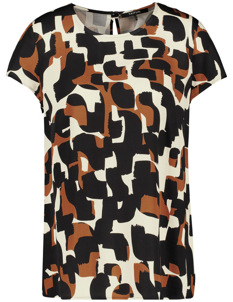 Blusenshirt mit kurzem Arm