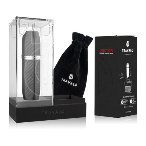 Travalo Vector Parfumverstuiver Black