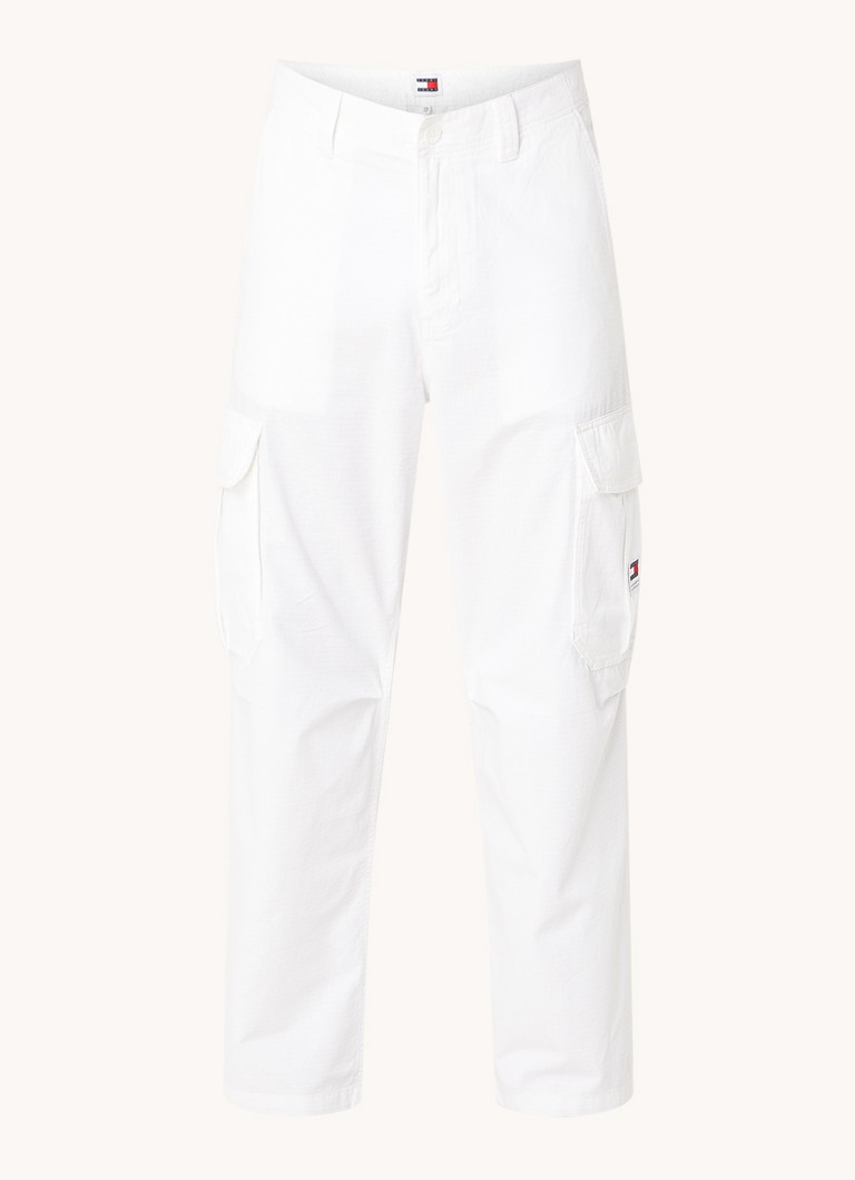 Pantaloni cargo Tommy Hilfiger Aiden cu croială dreaptă și buzunare laterale