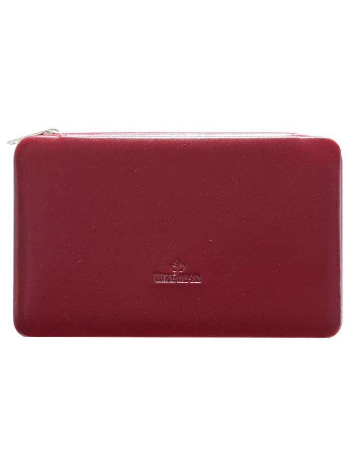 Windrose Merino Schmuckbox 23 cm in rot günstig kaufen onesize