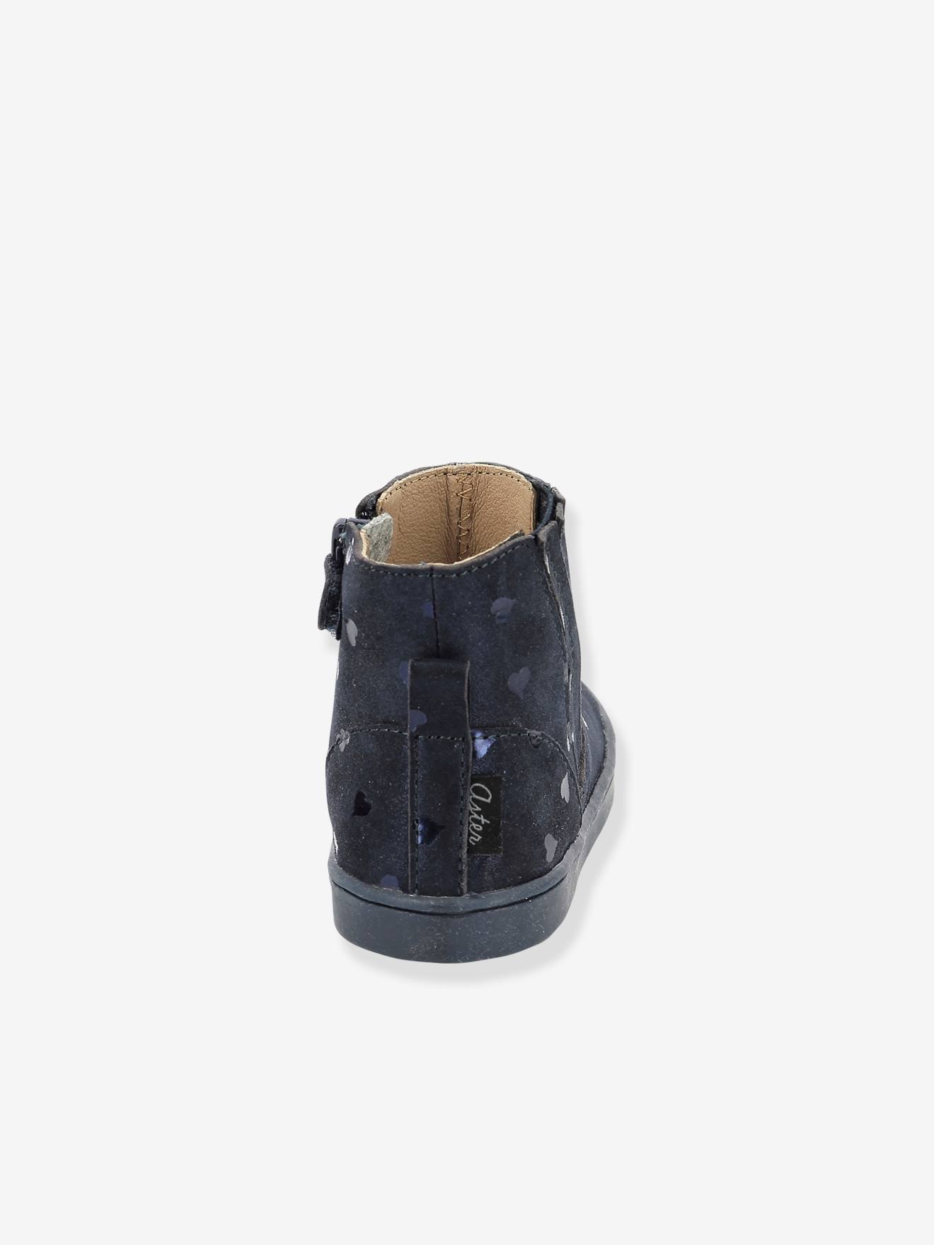 Aster Mädchen Lederboots WELSEA ASTER - marine