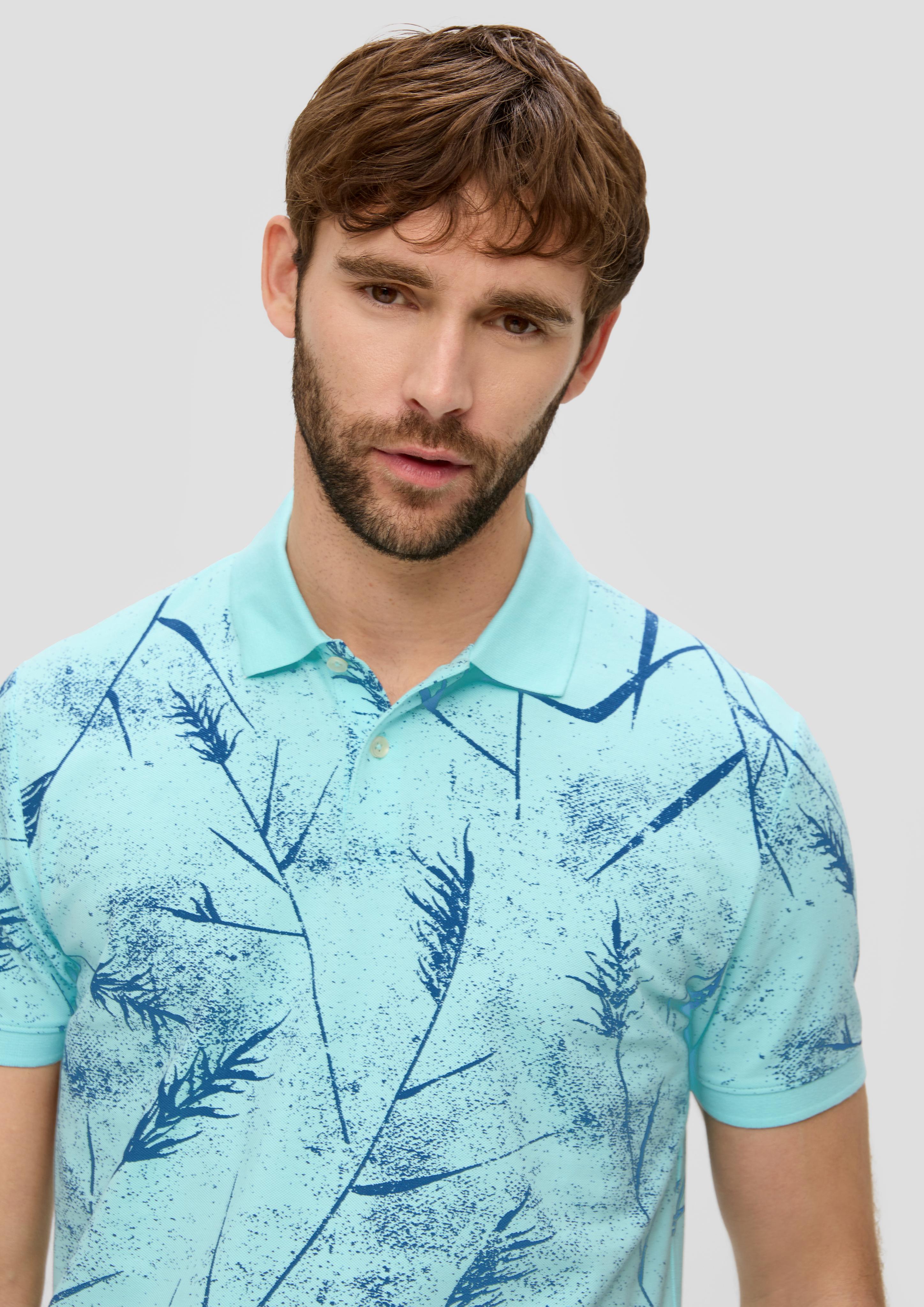 Poloshirt mit All-over-Print  2143942-60A3