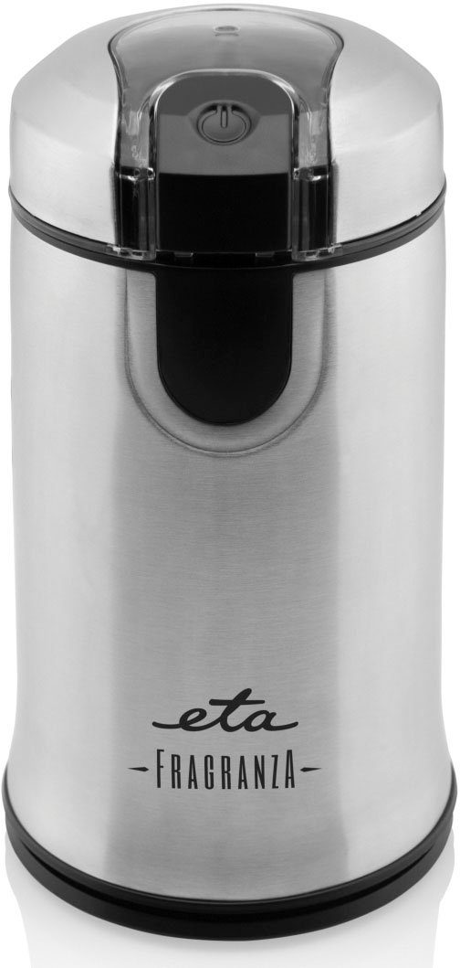 eta Kaffeemühle Fragranza ETA006690000, 150 W, Schlagmesser, 50 g Bohnenbehälter, Edelstahl, mit 29000 Umdrehungen pro Minute