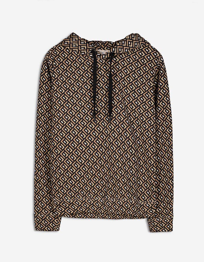 Hoodie - Allover-Print