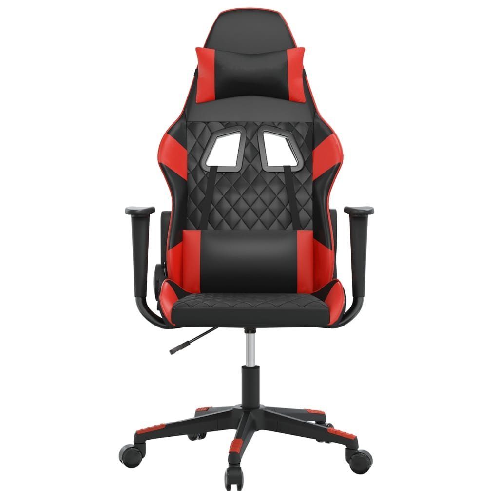 vidaXL Gaming-Stuhl Gaming-Stuhl Schwarz und Rot Kunstleder (1 St)