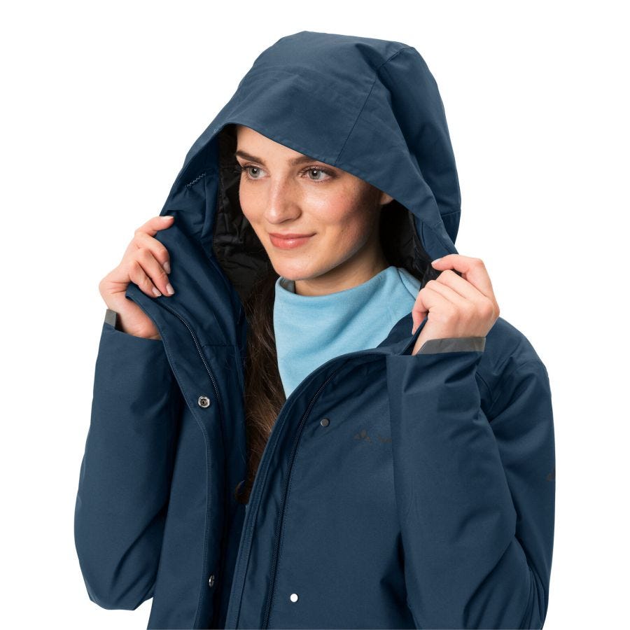 Cyclist warme Fahrrad-Regenjacke Damen