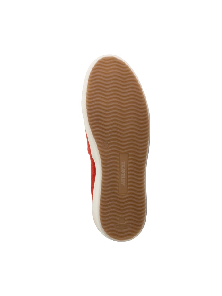 TRAVELIN' Tours Suede in rot günstig kaufen