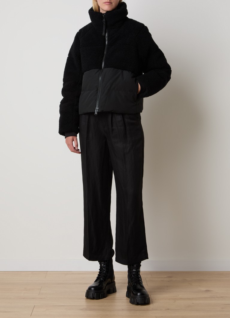 Canada Goose Elora teddy puffer jacket with down filling
