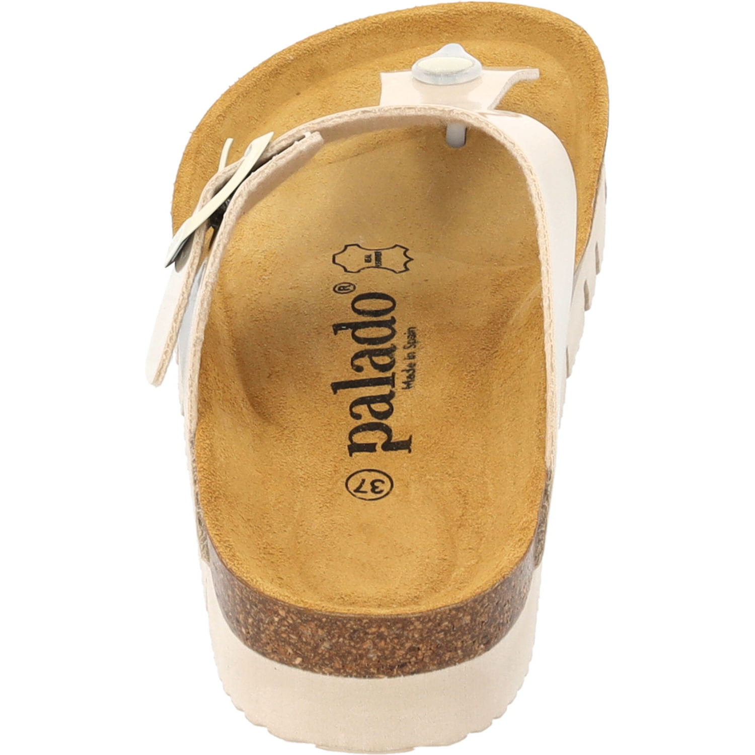 Palado Kos PL Lack, Zehentrenner, Damen, Beige