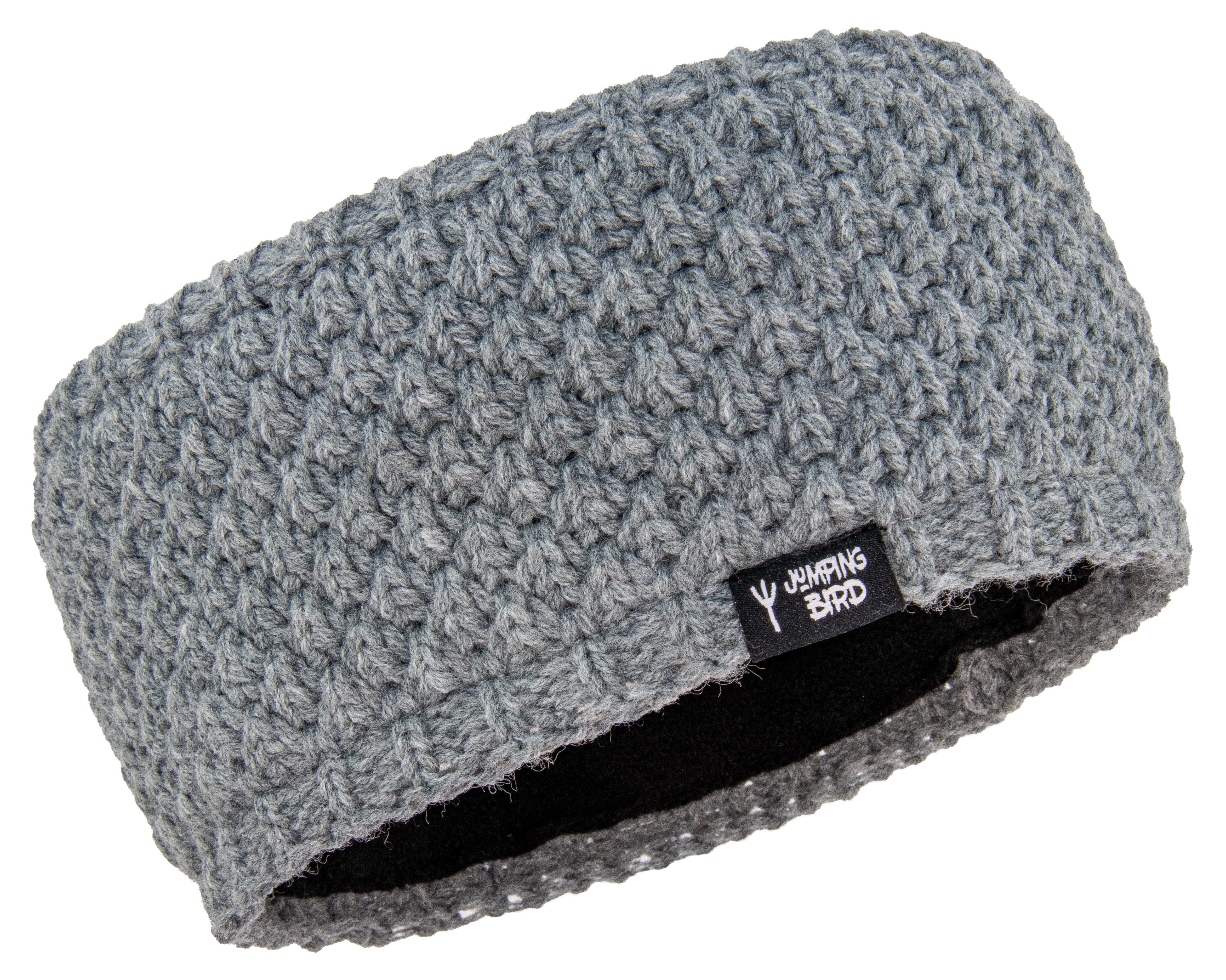 Jumping Bird Stirnband mit warmem Innen-Fleece