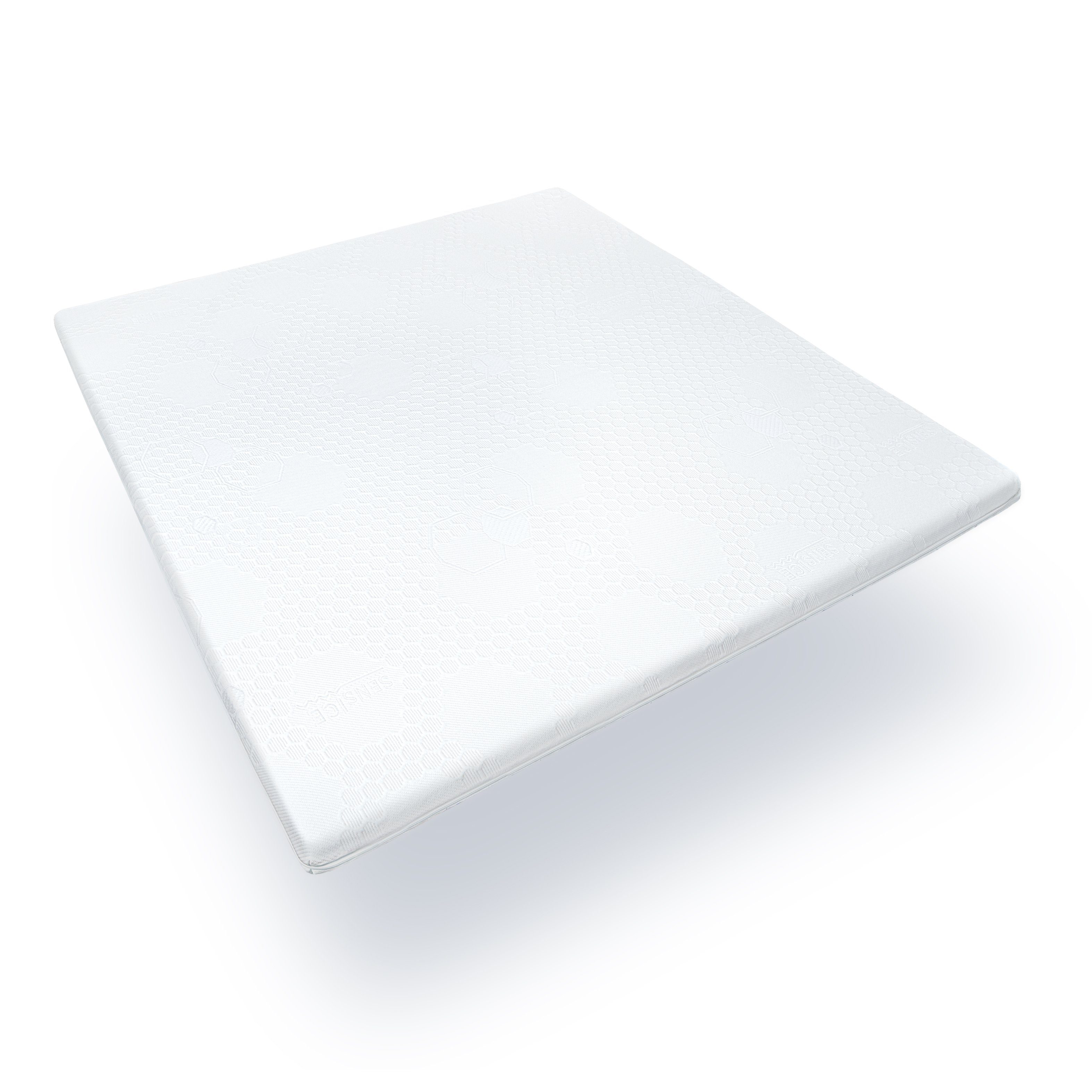 Topper Sommer-Wintertopper bequeme Matratzenauflage für Bett & Boxspringbett, wonello, 6 cm hoch, Gelschaum, Matratzentopper mit kühlender Sommerseite, zertifiziert & waschbar
