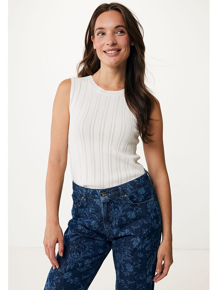 Mexx Top in Weiß günstig kaufen
